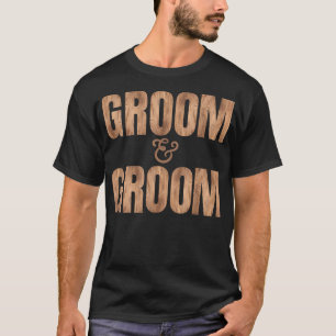 LGBTQ Groom and Groom WeddingEhekleidung für T-Shirt