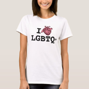 LGBTQ+ Herz: anatomisch richtiges Herz T-Shirt