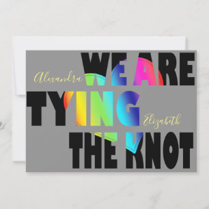 LGBTQ Hochzeit Save The Date