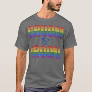 LGBTQ HochzeitEhebekleidung und Kindergarten für T-Shirt