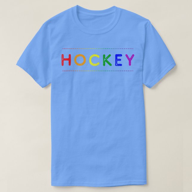 LGBTQ Hockey Prix Month Hockey Gay Pride Parade T T-Shirt (Design vorne)