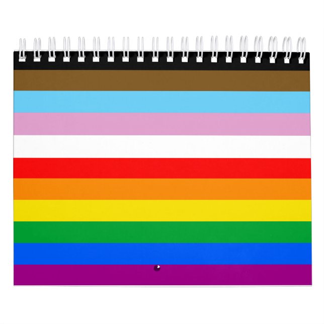 LGBTQ+ INKLUSIVE PRIDE FLAG KALENDER (Titelbild)