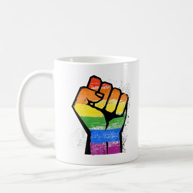 LGBTQ KAFFEETASSE (Links)