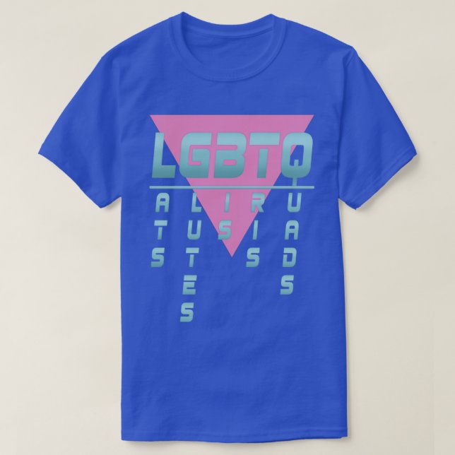 LGBTQ Lats Glutes Bis tris Quads T-Shirt (Design vorne)