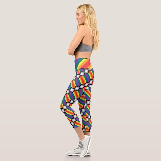 LGBTQ-Leggings Capri Leggings (Links)