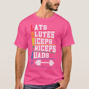 Lgbtq Lendenmuskeln Gesäßmuskeln Bizeps Trizeps Ob T-Shirt