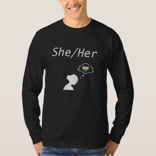 Lgbtq Lesbian Girl Female Transgender Pride T-Shirt