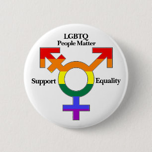 LGBTQ-Leute wichtig, Schaltfläche "Support-Gleichh Button