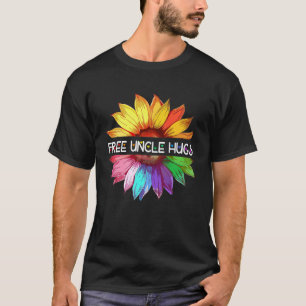 LGBTQ LGBT Pride Daisy Rainbow Flo T-Shirt