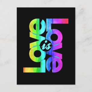 LGBTQ-Liebe ist Liebe Postkarte