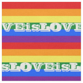 LGBTQ-LIEBE: LIEBE Rainbow Stoff