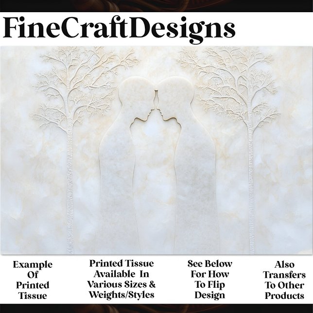 LGBTQ Men X7 Decoupage aus Minimalistisch-Romatisc Seidenpapier (Von Creator hochgeladen)