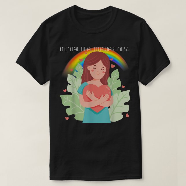 LGBTQ Mental Health Awareness3005 1340 T-Shirt (Design vorne)