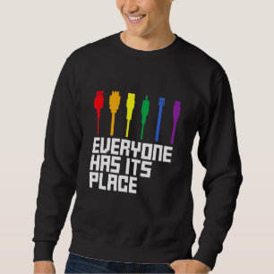 LGBTQ Monatskabelanschluss Sweatshirt