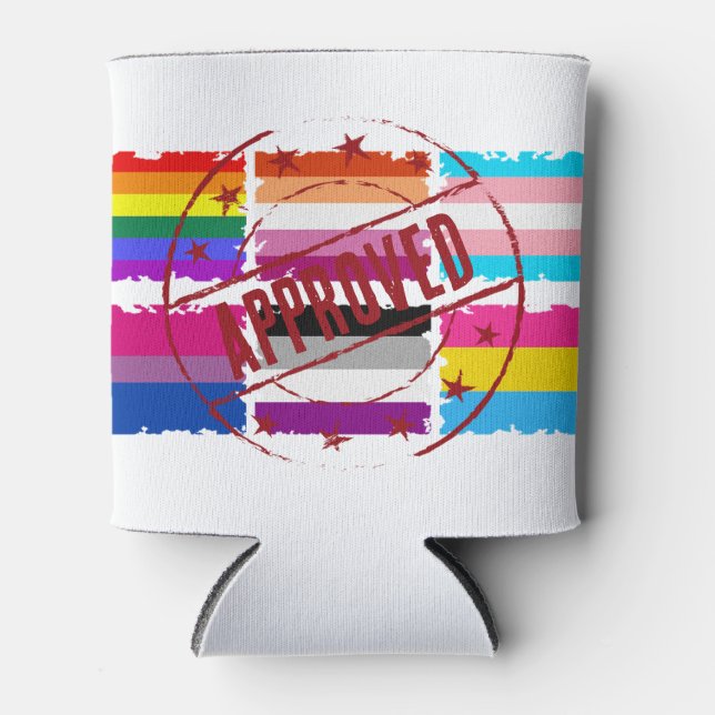 LGBTQ Monatsmarken Dosenkühler (Vorderseite)