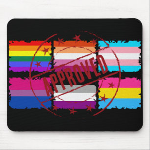 LGBTQ Monatsmarken Mousepad
