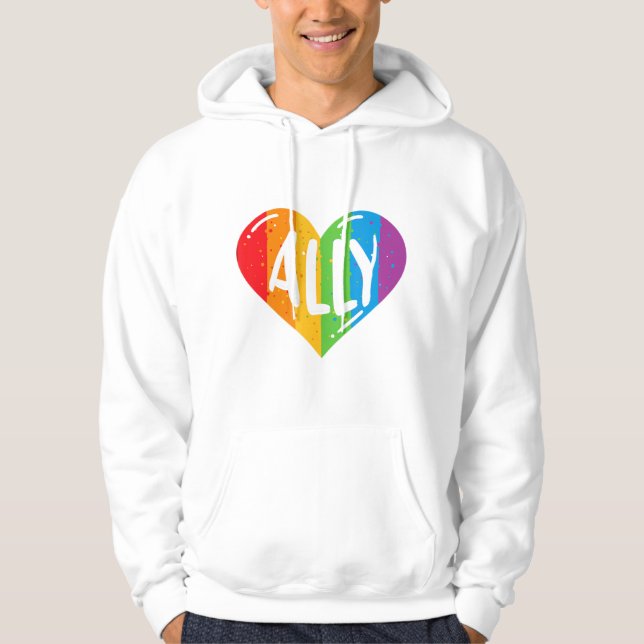 LGBTQ nur für Gay Pride Männer Frauen Kinder Hoodie (Vorderseite)