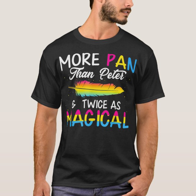 LGBTQ Pansexual Pride G T-Shirt (Vorderseite)