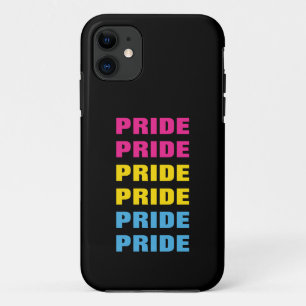 LGBTQ Pansexuelle Stolz Anpassbarer Wiederholter T Case-Mate iPhone Hülle