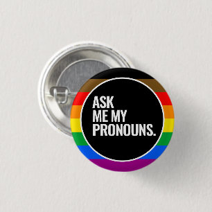 LGBTQ+ Philadelphia-Pride-Flag (QPOC) Button