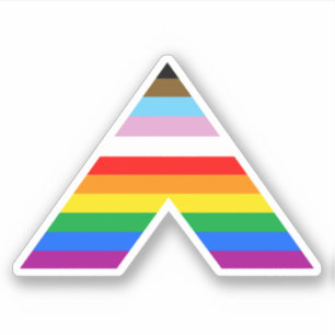 LGBTQ POC-Alligsymbol Aufkleber