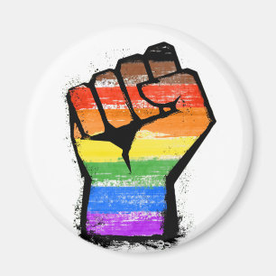 LGBTQ POC Philly Pride Faust Magnet