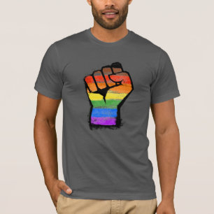 LGBTQ POC Philly Pride Fire T-Shirt
