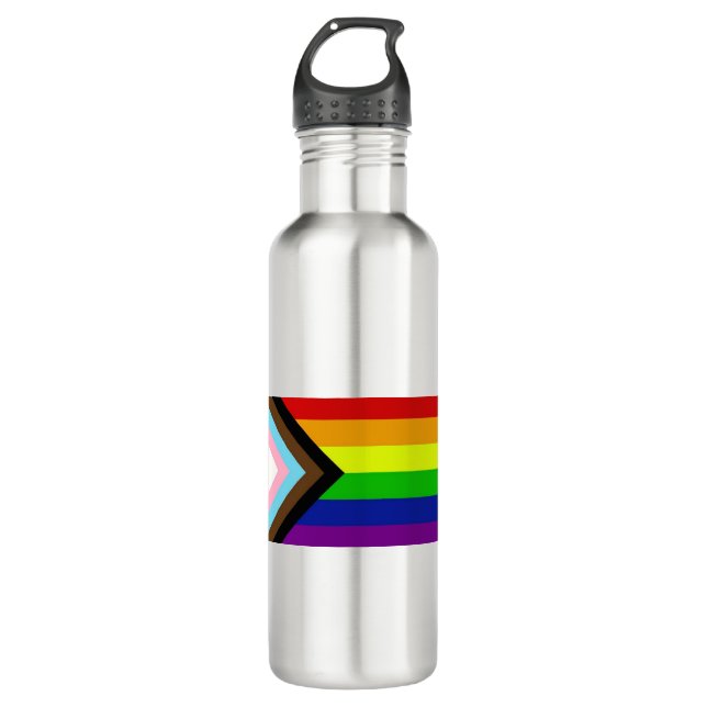 LGBTQ+-Preis Edelstahlflasche (Vorderseite)