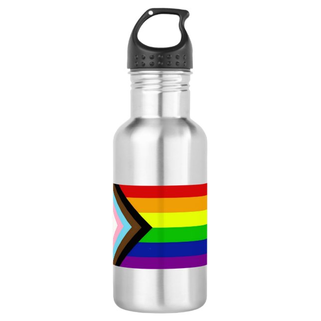 LGBTQ+-Preis Edelstahlflasche (Vorderseite)
