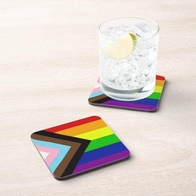 LGBTQ+-Preis Getränkeuntersetzer (Rechte Seite)