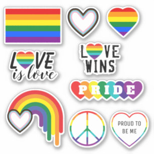 LGBTQ-Preispaket Aufkleber