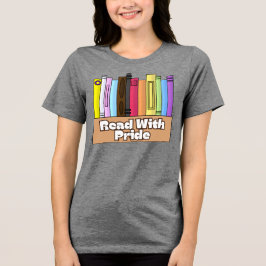 LGBTQ+ Pride-Buchliebhaber-T-Shirt Tri-Blend Shirt