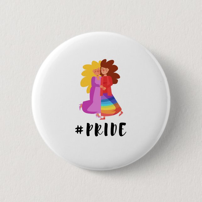 LGBTQ+ #Pride Button (Vorderseite)