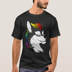 Lgbtq Pride Dog Furry Fandom Fursaugend Cosplay T-Shirt
