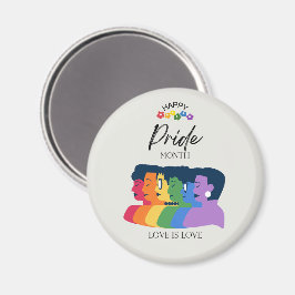 LGBTQ PRIDE Monat Party Magnet