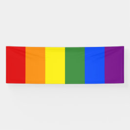 LGBTQ Pride Rainbow Banner