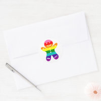 LGBTQ Pride Rainbow Gingerbrei Weihnachtskochtopf