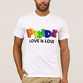 LGBTQ PRIDE RAINBOW LIEBE UND UNTERSTÜTZUNG T-Shirt