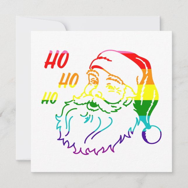 LGBTQ Pride Rainbow Niedlich Weihnachten Weihnacht (Vorderseite)