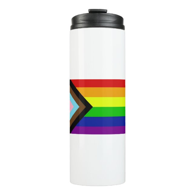 LGBTQ+ Pride Thermosbecher (Vorderseite)