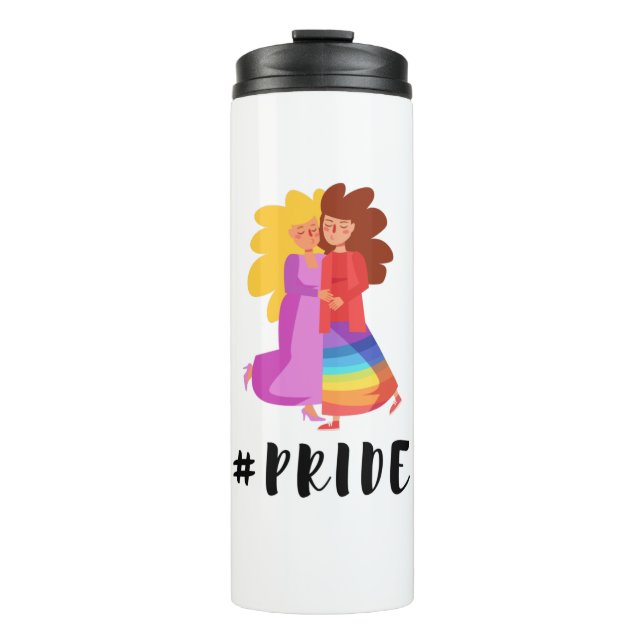 LGBTQ+ #Pride Thermosbecher (Vorderseite)