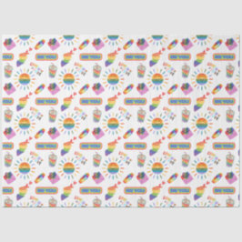 LGBTQ+ Prix Liebe ist Liebe Wrapping Tissue Paper Seidenpapier