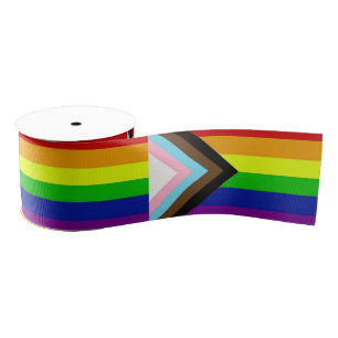 LGBTQ+ Prix Satin Ribbon Ripsband