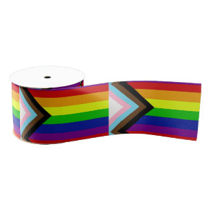 LGBTQ+ Prix Satin Ribbon Ripsband