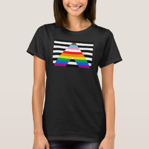 LGBTQ Progress Ally Stolzflagge T-Shirt