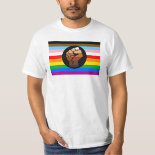 LGBTQ+ Progress POC Stolzflagge T-Shirt