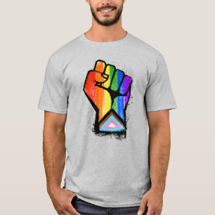 LGBTQ PROGRESS PRIDE FAUST T-Shirt