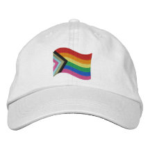 LGBTQ+ Progress Prilag Flag bestickt Baseball Ca