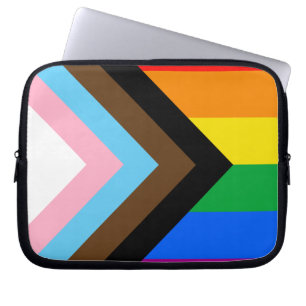 LGBTQ+ Progress Stolz Laptopschutzhülle
