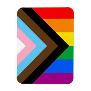 LGBTQ+ Progress Stolz Magnet